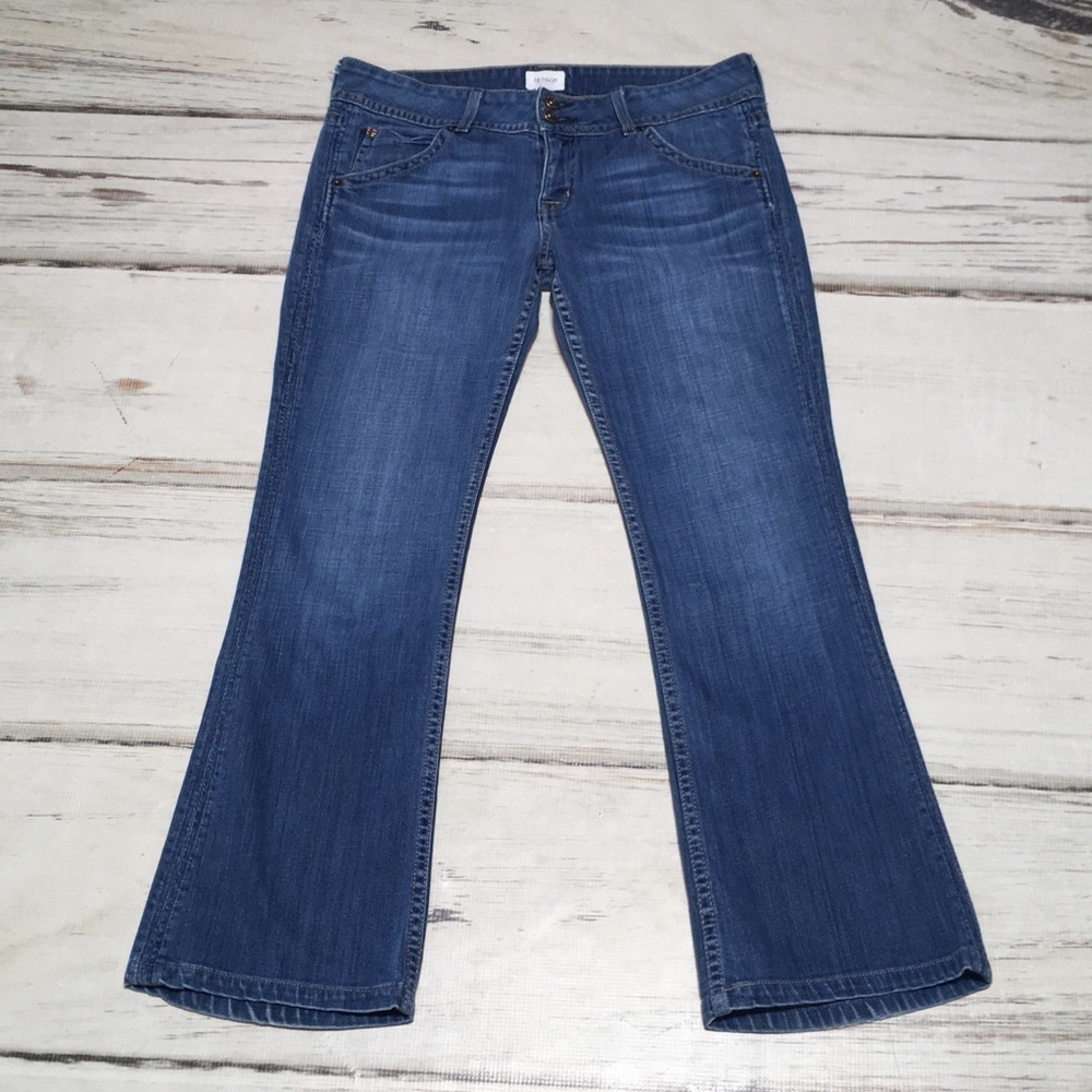 Hudson Jeans Bootcut Blue Distressed Denim 29